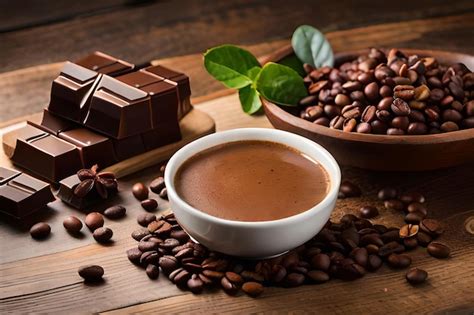 Premium AI Image | Hot Chocolate coffee