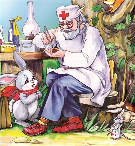 Сказка Корнея Чуковского Айболит, читать онлайн полностью