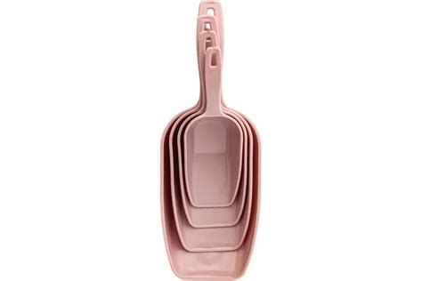 Мерная ложка PROFF PLASTIK 4 шт в упаковке розовая пластиковая ТК ...