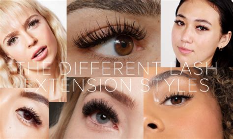 lash extension styles lash styles   guests