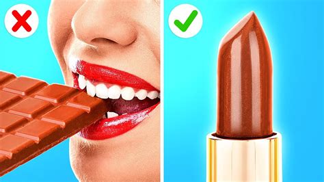 СЪЕДОБНАЯ ПОМАДА DIY | Лайфхаки для родителей и семейной жизни без ...