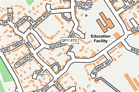 SP11 6TD maps, stats, and open data