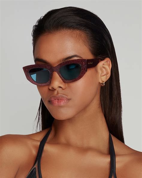 Розовые солнцезащитные очки Kitti Agent Provocateur – купить за 39 900 р.