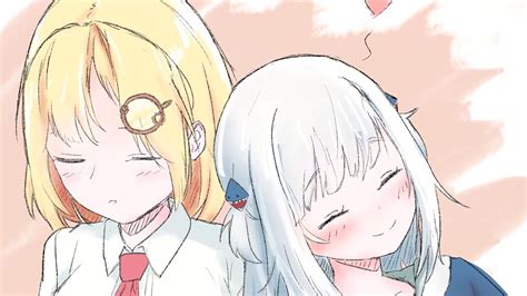 Gura x Ame (fanart compilation) - YouTube