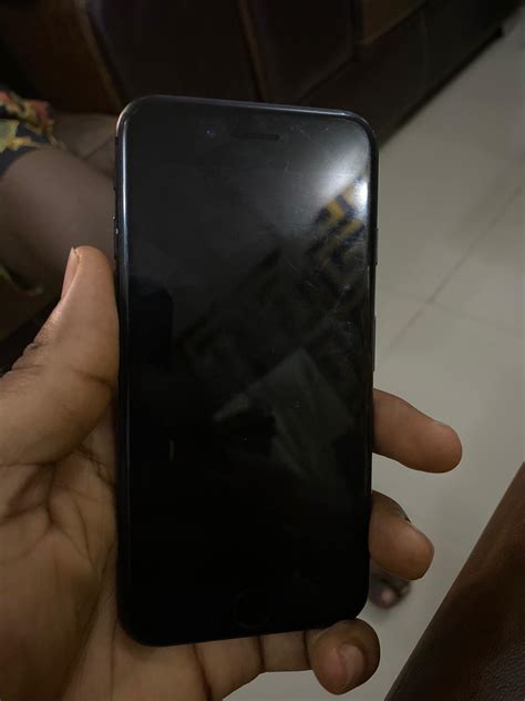 A Month Extra Clean Used Black Iphone 7 32gig For Sale - Phone/Internet Market - Nigeria