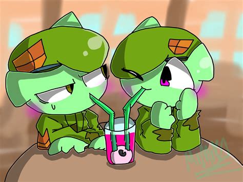 Flippy x fliqpy | Happy tree friends, Animal party, Happy
