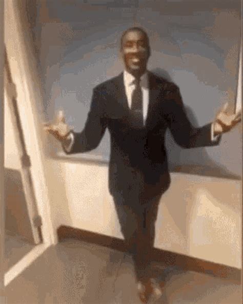 smiling black guy in suit Blank Template - Imgflip