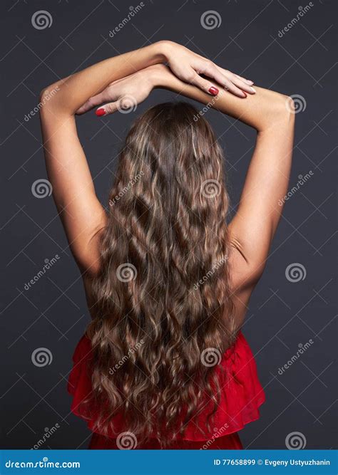 Healthy hair girl stock image. Image of healthy, human - 77658899