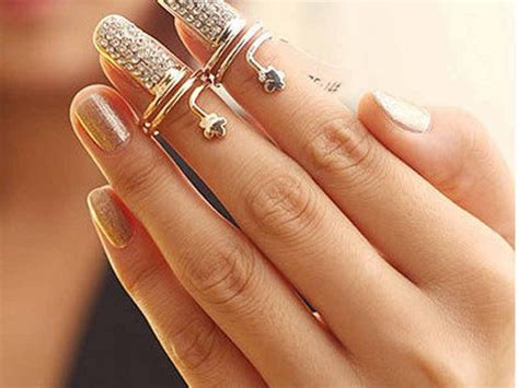 Кольца-ногти. Дерзкий неувядаюший тренд - Exotic Nails