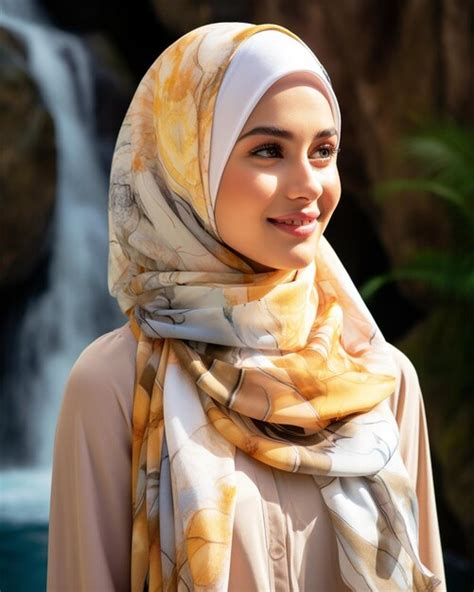 Premium AI Image | Photo of a beautiful woman in Hijab