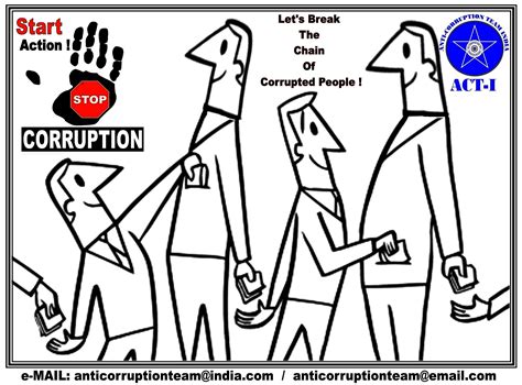 Drawing On Corruption Free India