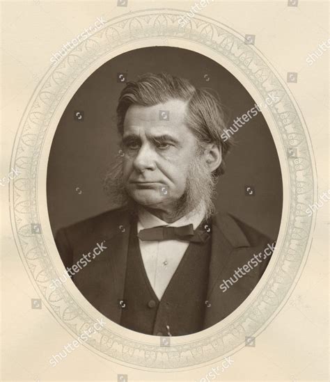 Thomas Henry Huxley 18251895 English Biologist Editorial Stock Photo