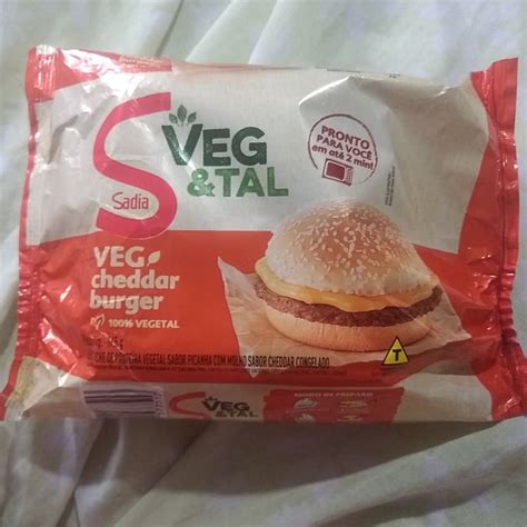 Sadia Veg e Tal Veg Cheddar Burguer Reviews | abillion