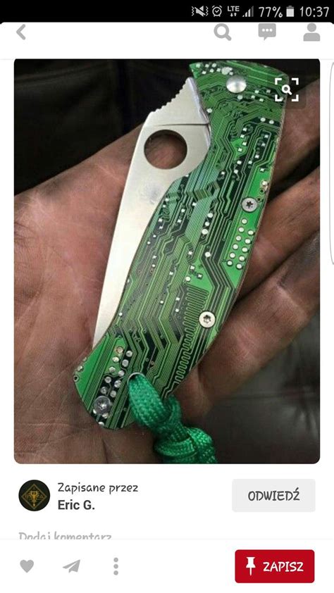 Pin by Ad Rian on noże | Knife making, Spyderco knives, Knife