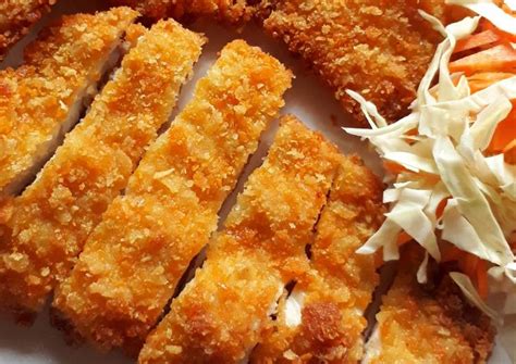 Resep Ayam katsu oleh aenil wafiroh - Cookpad