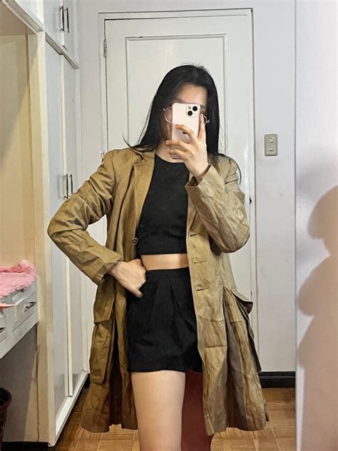 Dress Coat - Baguio Outfit, Women's Fashion, Coats, Jackets and ...