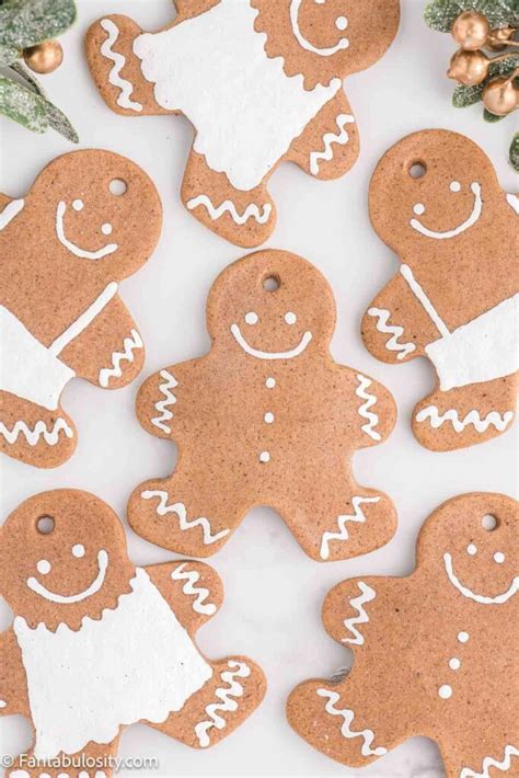 DIY Gingerbread Ornaments - Fantabulosity