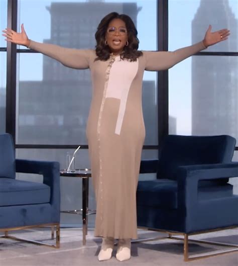 Oprah's Long-Sleeve Maxi Dress Is a Practical Pick for Spring