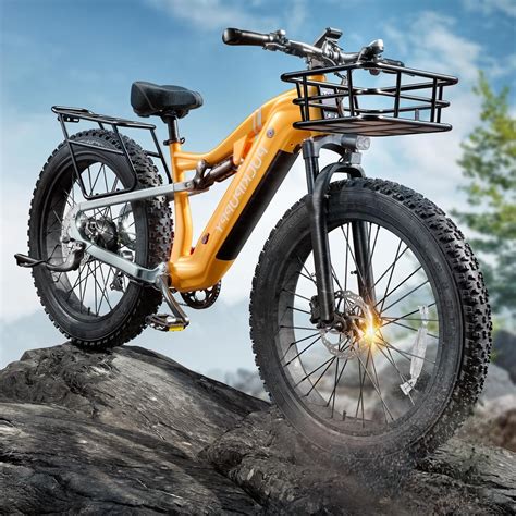 Electric Bike for Adults 960W, 48V 20AH Hidden Battery, Full Suspension