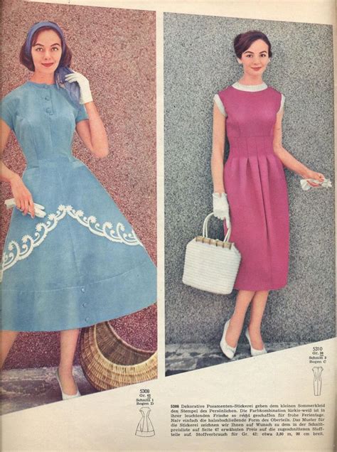 Просмотр изображения | German fashion, 60s dress, Fashion magazine