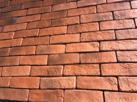 clay brick wall cladding thickness max  mm  rs square feet