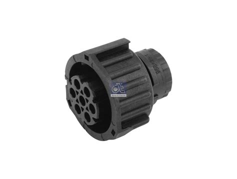 Plug housing DIN 72585, 7 poles DT Spare Parts 6.80023 (10 pieces ...