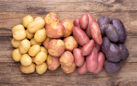 types  potatoes