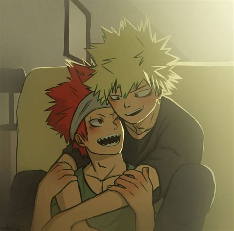 Bakugou x Kirishima - Bakushima/Kiribaku | Disney princess fan art, Kirishima, My hero academia ...