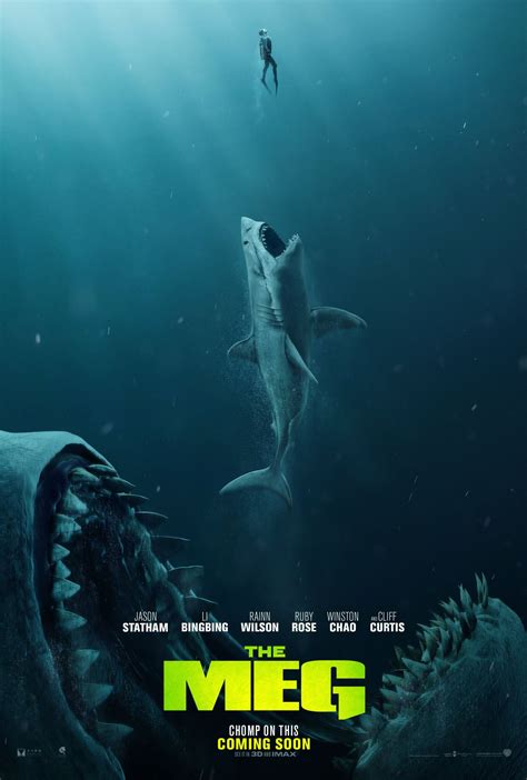 The Meg (#2 of 26): Mega Sized Movie Poster Image - IMP Awards