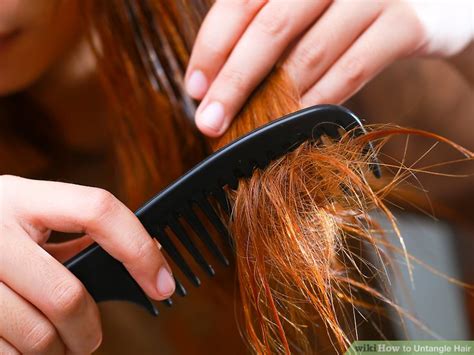 How to Untangle Hair: 14 Steps (with Pictures) - wikiHow