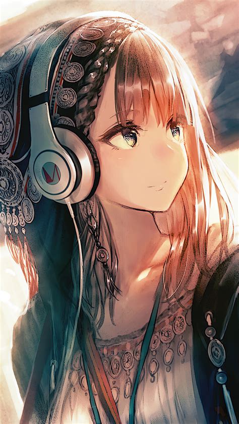 971 Anime Girl With Headphones Wallpaper Hd For FREE - MyWeb