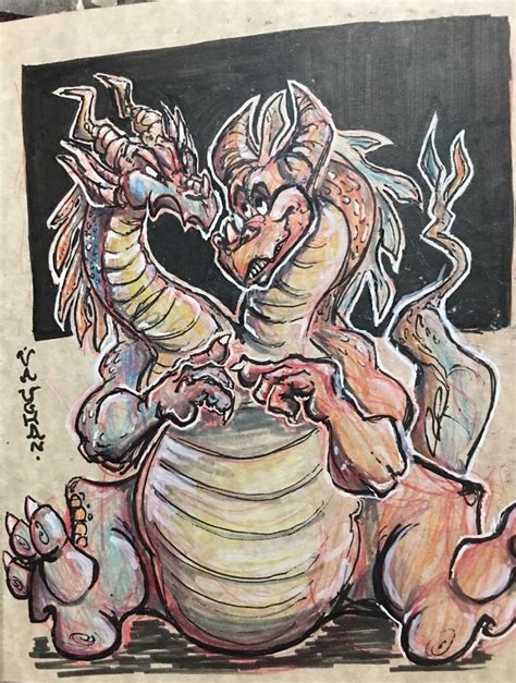 I Decided To Draw Dragons Because There Never Be Enough Of Them | Bored ...