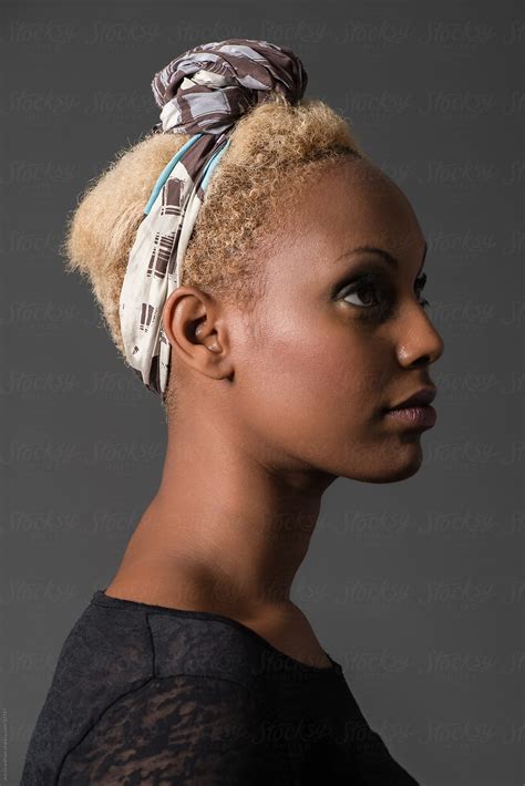 "Black Woman With Blonde Hair" by Stocksy Contributor "Jen Grantham ...