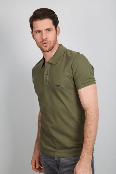 Поло VipStendo, размер 50, цвет хаки, 95% Cotton 5% Elastan - купить по ...