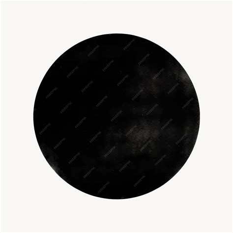 Premium Vector | Abstract black circle art