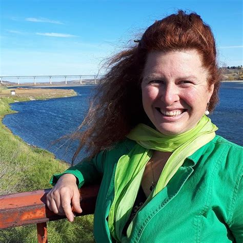Naomi Hunter, Leader of the Green Party of Saskatchewan Campaigns in ...