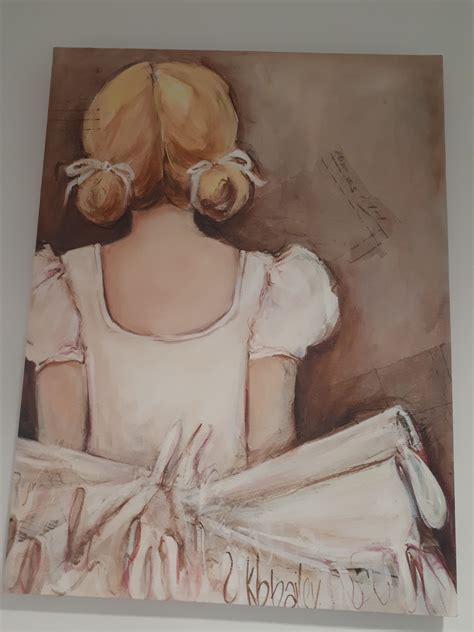 ballerina paint | Oopsy daisy, Stretched canvas wall art, Canvas wall art