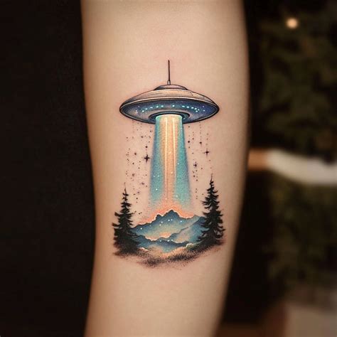 ufo tattoo sleeve