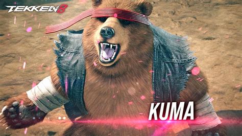 Kuma joins TEKKEN 8