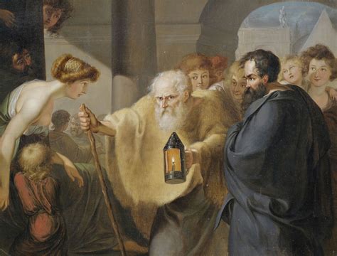 J.H.W. Tischbein | Diogenes looking for an Honest Man, 1780 | Tutt'Art ...