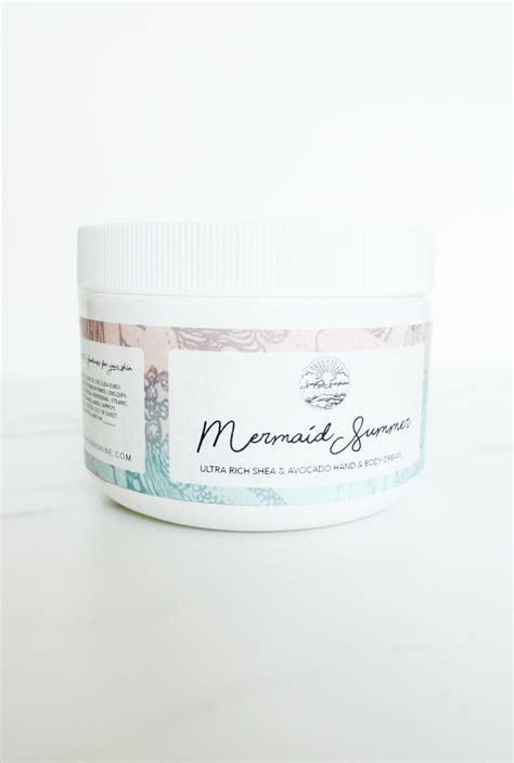 Mermaid - Shea & Avocado Body Cream | Soap & Sunshine Apothecary