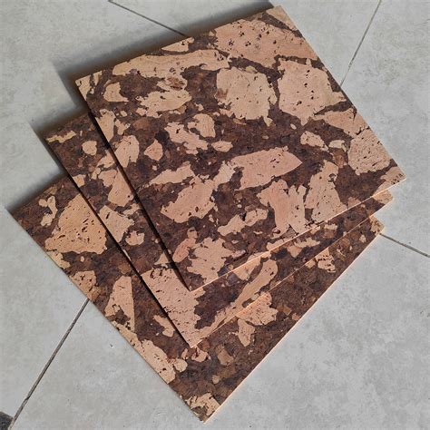Eco Cork Wall Tiles, Natural Heat-insulating Decorative Cork Wall Tiles