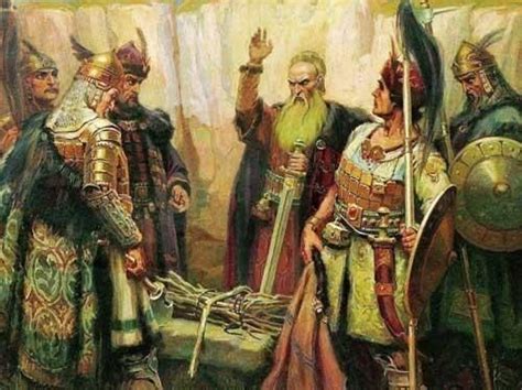 "ХАН КУБРАТ И СИНОВЕТЕ МУ" ОТ ДИМИТЪР ГЮДЖЕНОВ. | Painting, Art, Empire