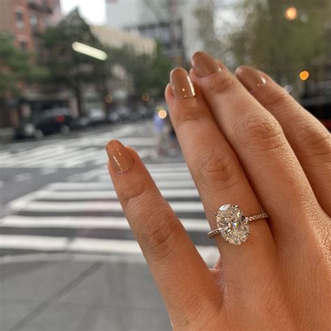 Vintage Gold Oval Engagement Rings