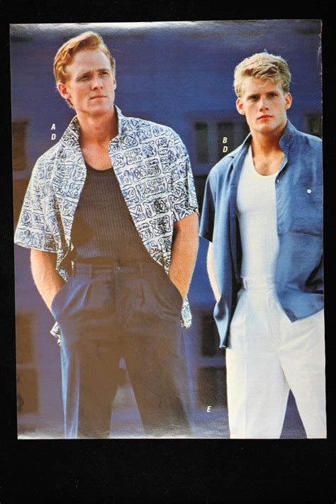 1987 Men's Fashion, Clothing, Outfit Ideas
