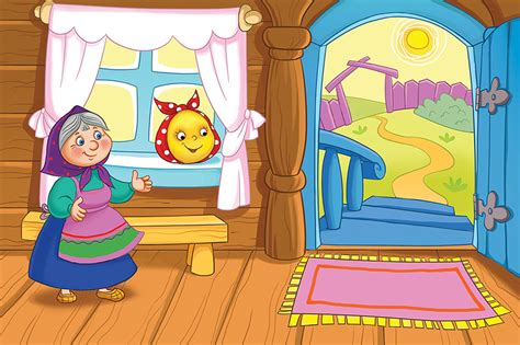 Колобок в стиле Детский на Illustrators.ru