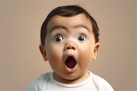 Baby excited. Generate Ai (3648184)