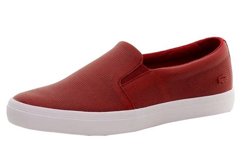 Lacoste Women's Gazon Slip On 116 Sneakers Shoes | JoyLot.com