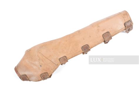 Very rare German K98 tan oilskin receiver cover, named, « dyo42
