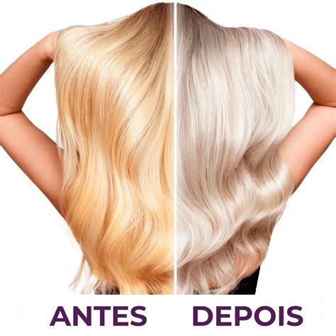 Matizador Perolado Antes E Depois - Mini Matizador Magic Power - Efeito Pérola - 100ml